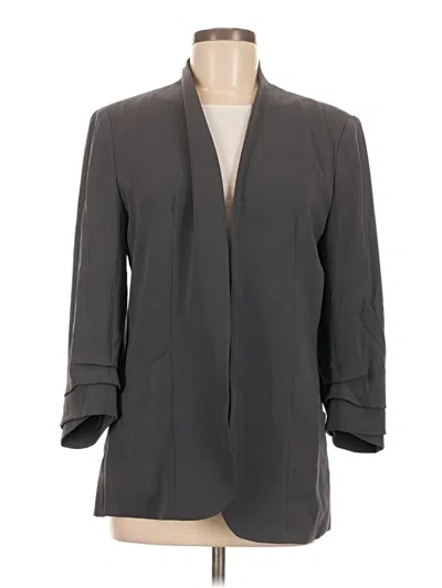 Pre-owned Babaton Blazer Jacket In Gray