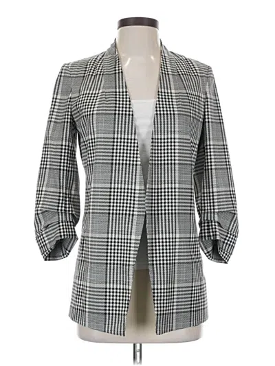 Pre-owned Babaton Blazer Jacket In Gray