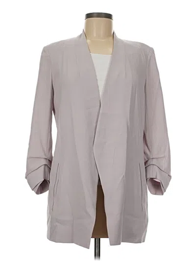 Pre-owned Babaton Blazer Jacket In Gray