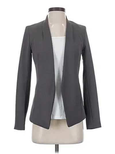 Pre-owned Babaton Blazer Jacket In Gray