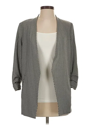 Pre-owned Babaton Blazer Jacket In Gray