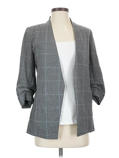 Pre-owned Babaton Blazer Jacket In Gray