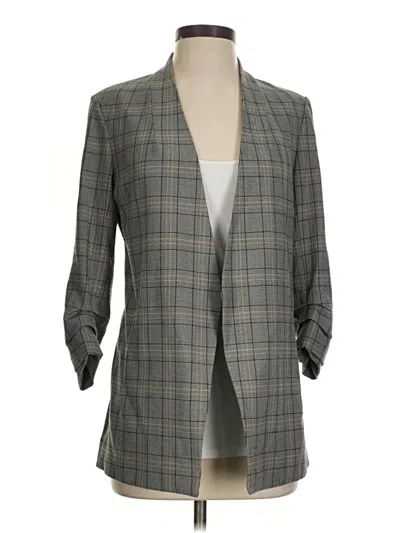 Pre-owned Babaton Blazer Jacket In Gray