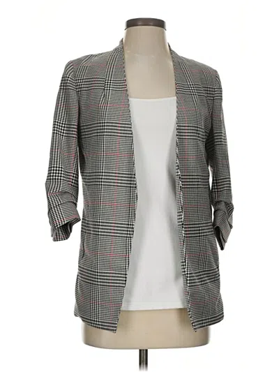 Pre-owned Babaton Blazer Jacket In Gray