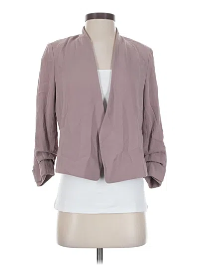 Pre-owned Babaton Blazer Jacket In Gray