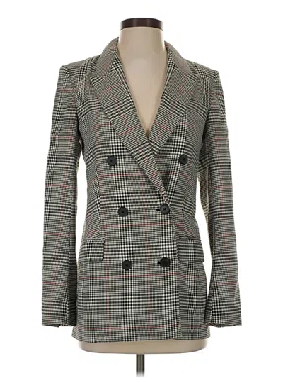 Pre-owned Babaton Blazer Jacket In Gray