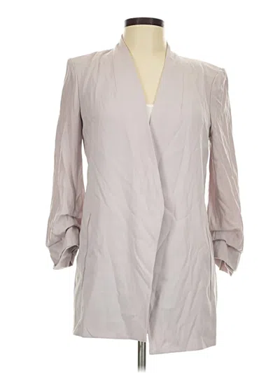 Pre-owned Babaton Blazer Jacket In Gray