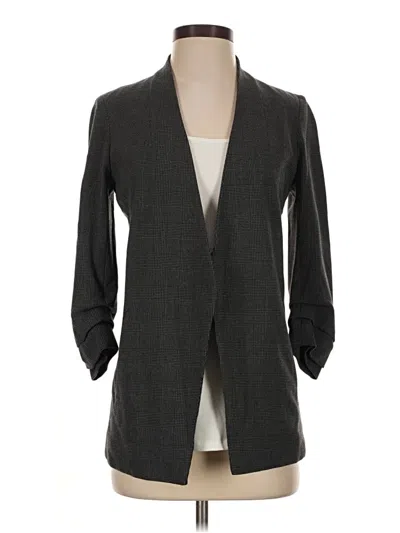 Pre-owned Babaton Blazer Jacket In Gray
