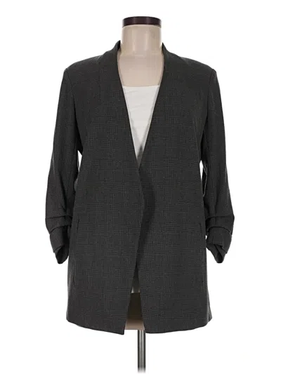 Pre-owned Babaton Blazer Jacket In Gray