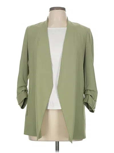 Pre-owned Babaton Blazer Jacket In Green