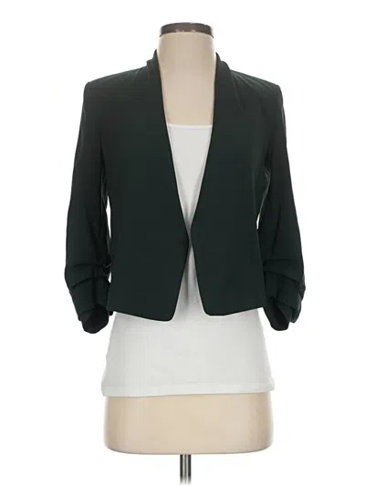 Pre-owned Babaton Blazer Jacket In Green