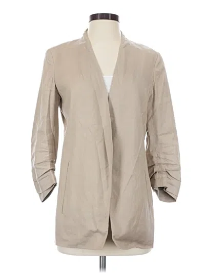Pre-owned Babaton Blazer Jacket In Tan