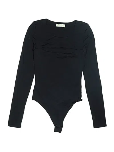 Pre-owned Babaton Bodysuit In Black