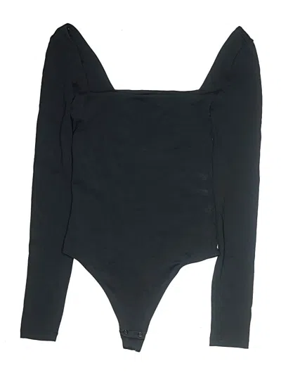 Pre-owned Babaton Bodysuit In Black