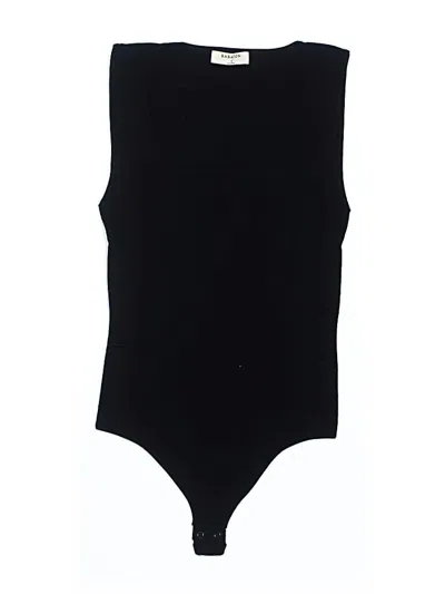 Pre-owned Babaton Bodysuit In Black