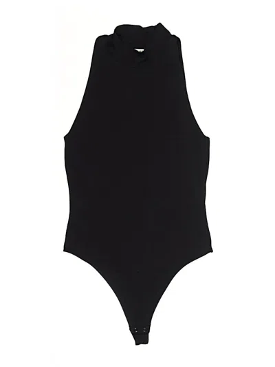 Pre-owned Babaton Bodysuit In Black