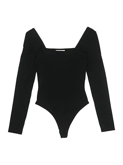 Pre-owned Babaton Bodysuit In Black