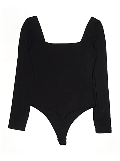 Pre-owned Babaton Bodysuit In Black