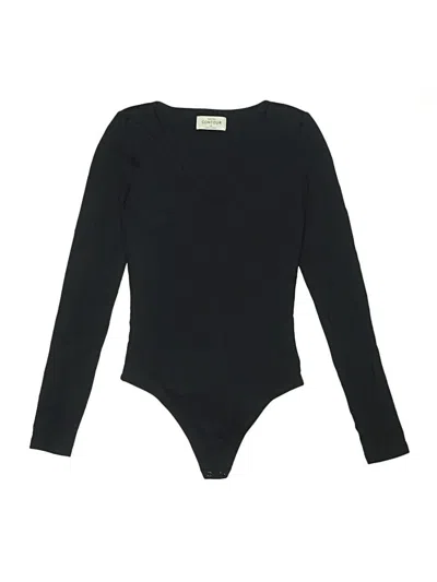 Pre-owned Babaton Bodysuit In Black