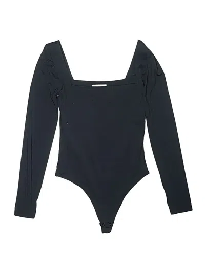 Pre-owned Babaton Bodysuit In Black