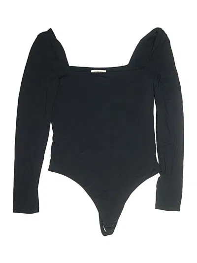Pre-owned Babaton Bodysuit In Black