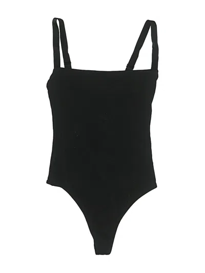 Pre-owned Babaton Bodysuit In Black