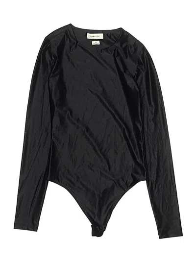 Pre-owned Babaton Bodysuit In Black
