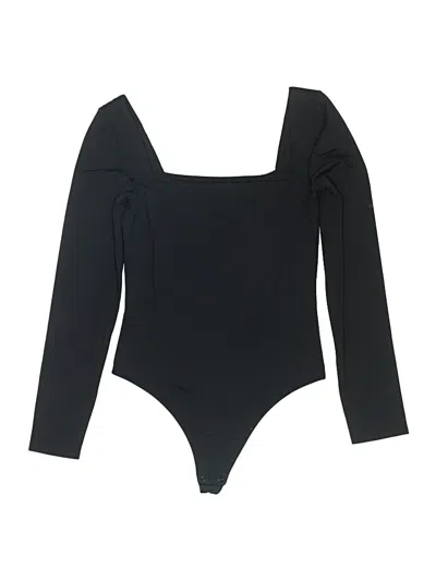 Pre-owned Babaton Bodysuit In Black