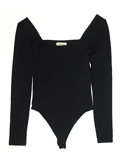 Pre-owned Babaton Bodysuit In Black
