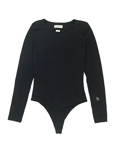 Pre-owned Babaton Bodysuit In Black