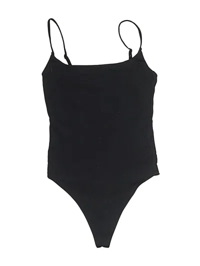 Pre-owned Babaton Bodysuit In Black