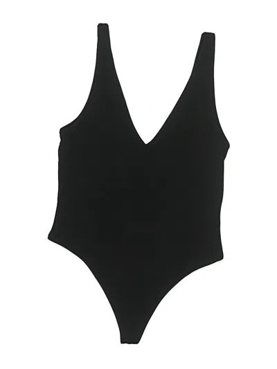 Pre-owned Babaton Bodysuit In Black