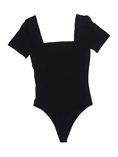 Pre-owned Babaton Bodysuit In Black