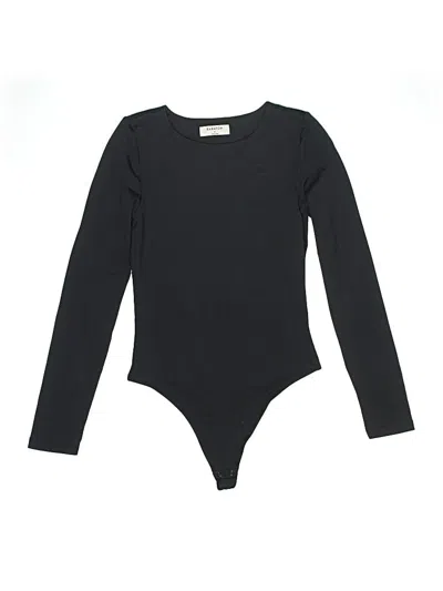 Pre-owned Babaton Bodysuit In Black