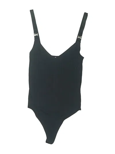 Pre-owned Babaton Bodysuit In Black