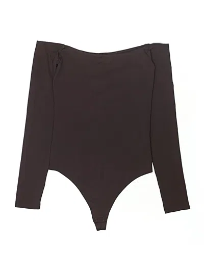 Pre-owned Babaton Bodysuit In Black