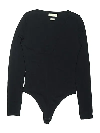 Pre-owned Babaton Bodysuit In Black