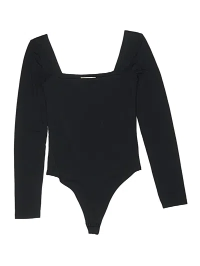 Pre-owned Babaton Bodysuit In Black