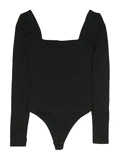 Pre-owned Babaton Bodysuit In Black