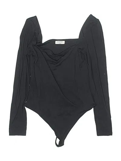 Pre-owned Babaton Bodysuit In Black