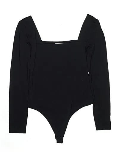 Pre-owned Babaton Bodysuit In Black