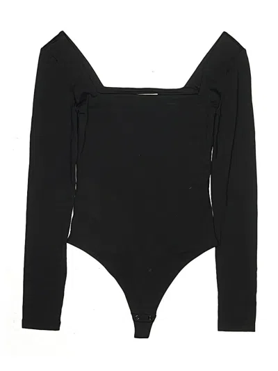Pre-owned Babaton Bodysuit In Black