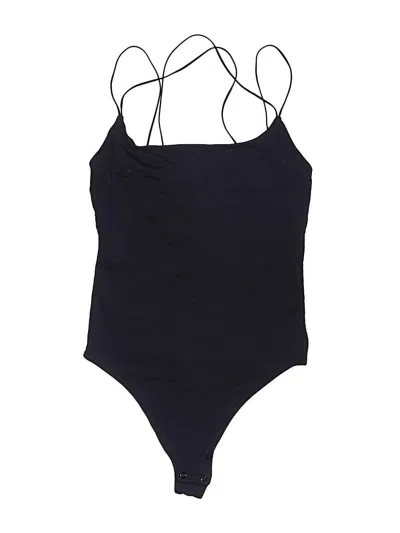 Pre-owned Babaton Bodysuit In Black