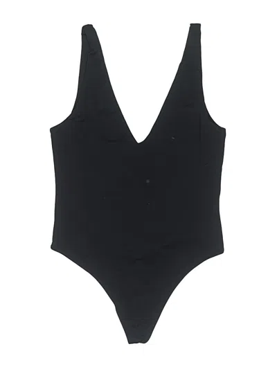 Pre-owned Babaton Bodysuit In Black