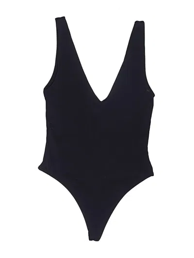 Pre-owned Babaton Bodysuit In Black