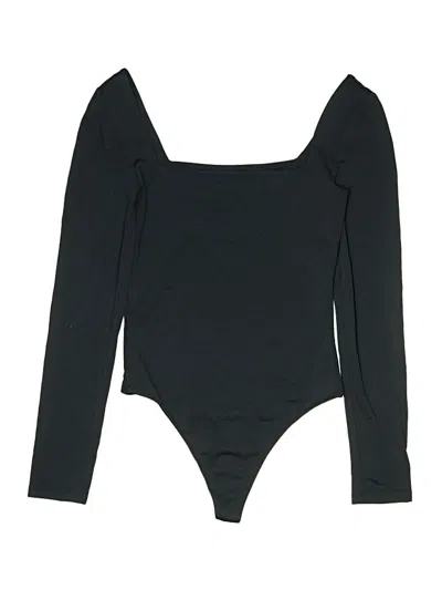 Pre-owned Babaton Bodysuit In Black