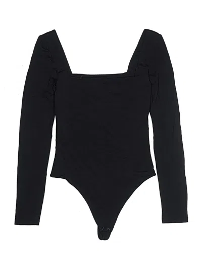 Pre-owned Babaton Bodysuit In Black