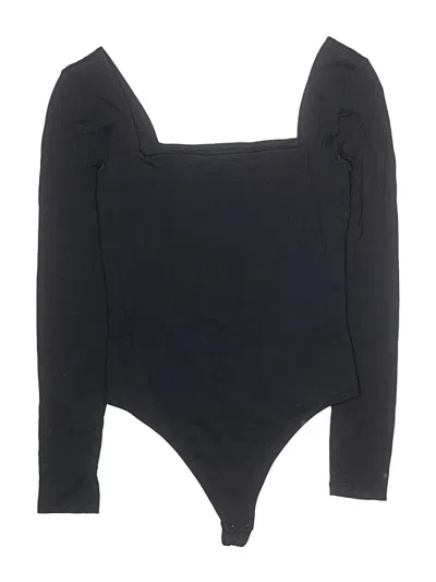 Pre-owned Babaton Bodysuit In Black