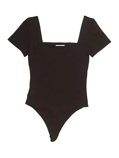 Pre-owned Babaton Bodysuit In Black