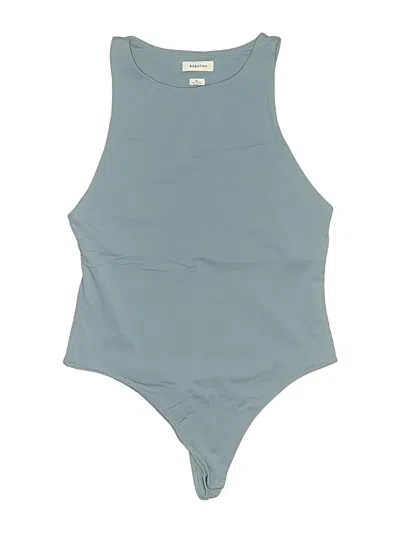 Pre-owned Babaton Bodysuit In Blue